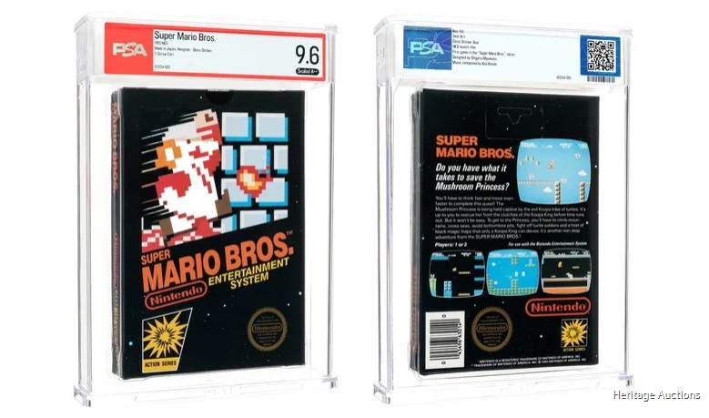 Harga Penjualan Salinan Langka Super Mario Bros Pecahkan Rekor Lelang Video Game