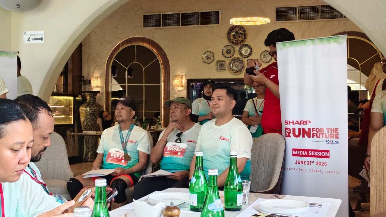 Sharp Indonesia Rayakan 56 Tahun dengan “Run for the Future”