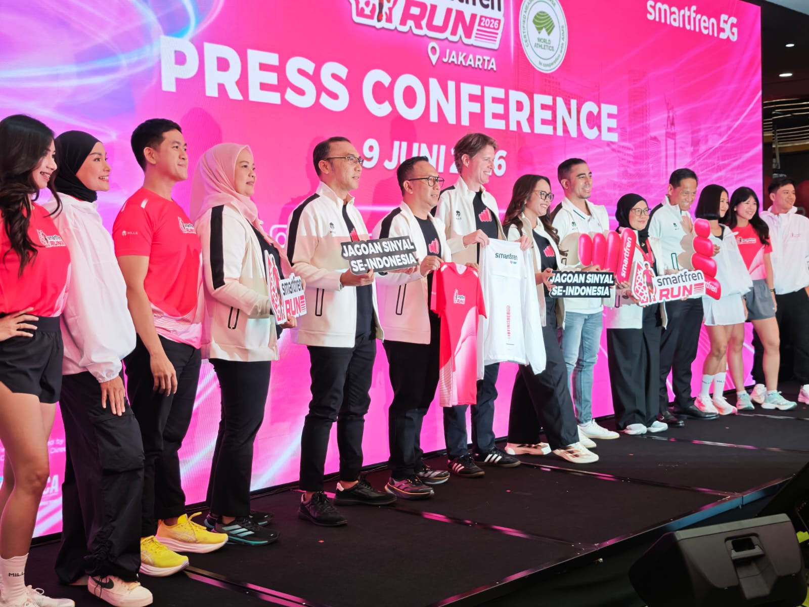 SMARTFREN RUN 2026 Targetkan 7.500 Pelari dengan Sertifikasi Dunia
