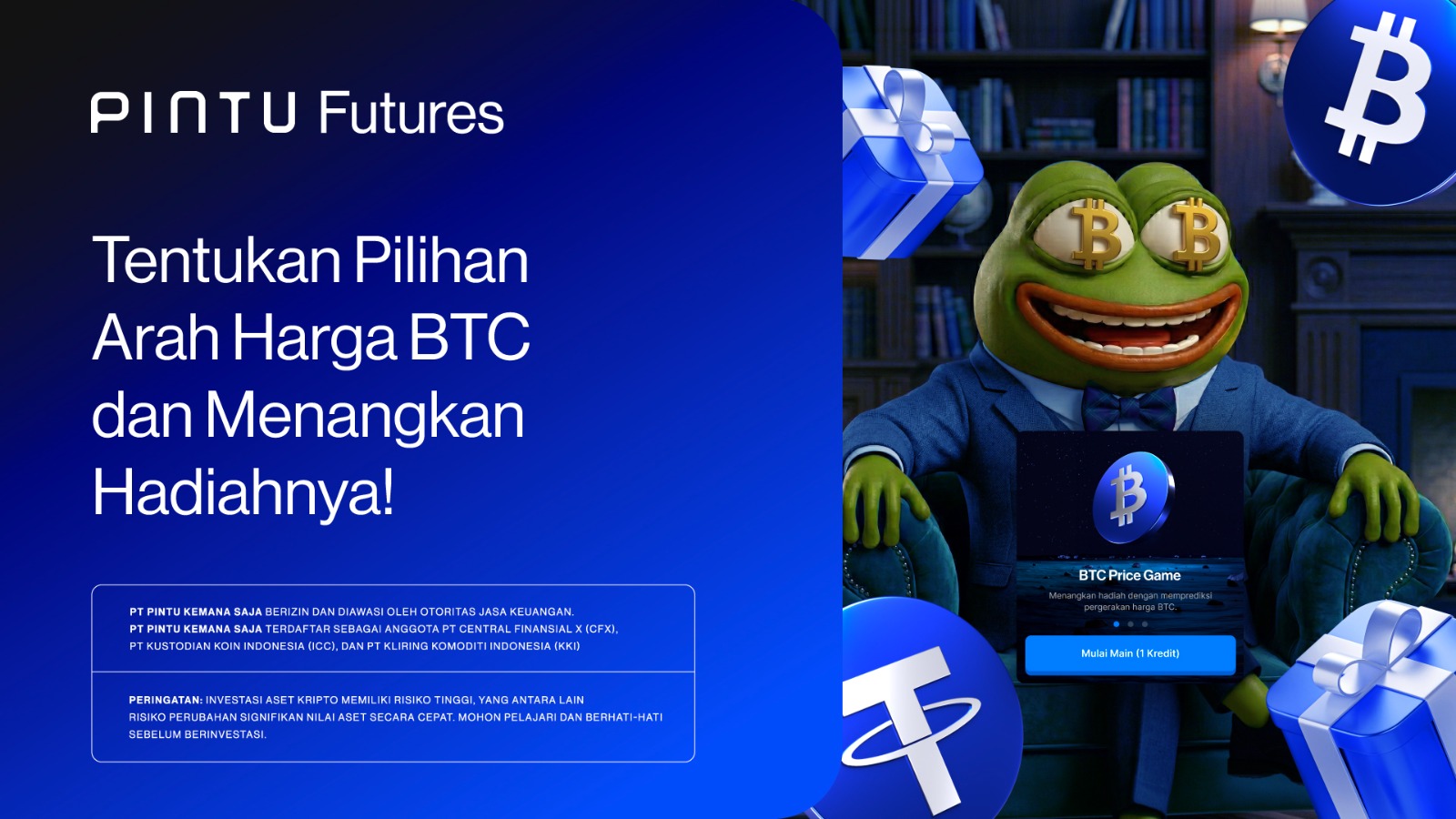 PINTU Luncurkan BTC Price Game, Fitur Tebak Harga Bitcoin Edukatif