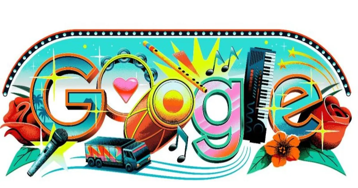 Google Doodle Dangdut Meriahkan Hari Musik Dunia