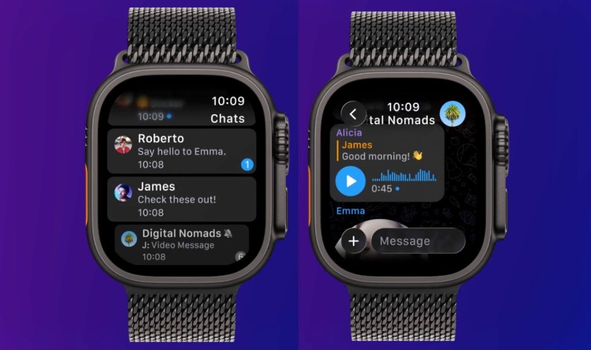 Telegram Kembali Hadir di Apple Watch dengan Aplikasi Native Baru