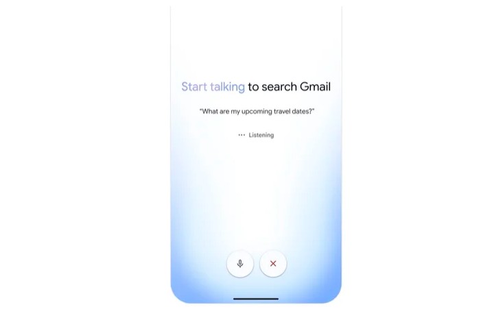 Uji Coba Gmail Live, Pengguna Kini Bisa Cari Email Menggunakan Suara