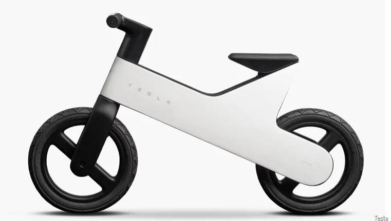 Sasar Toddler, Tesla Luncurkan Balance Bike Harga Rp3,6 Juta