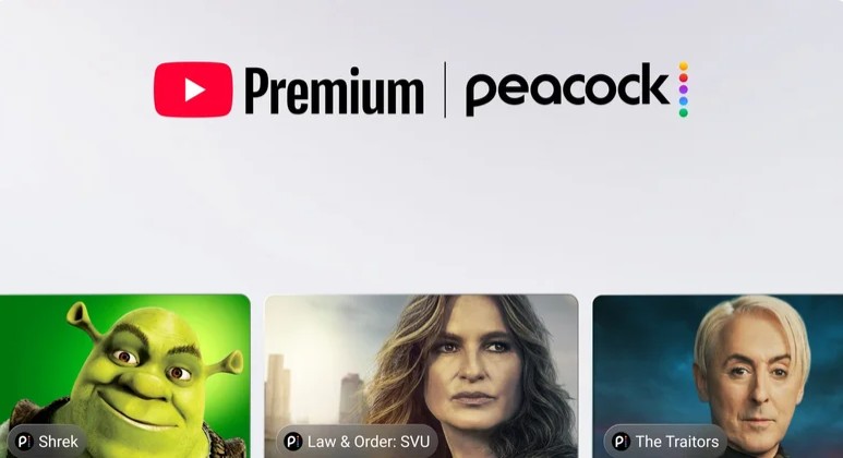 YouTube Premium Bakal Sertakan Peacock Premium Tanpa Biaya Tambahan
