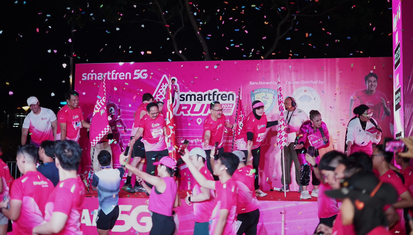 SMARTFREN RUN 2026 Diikuti 7.500 Pelari, Bukti Komitmen XLSMART