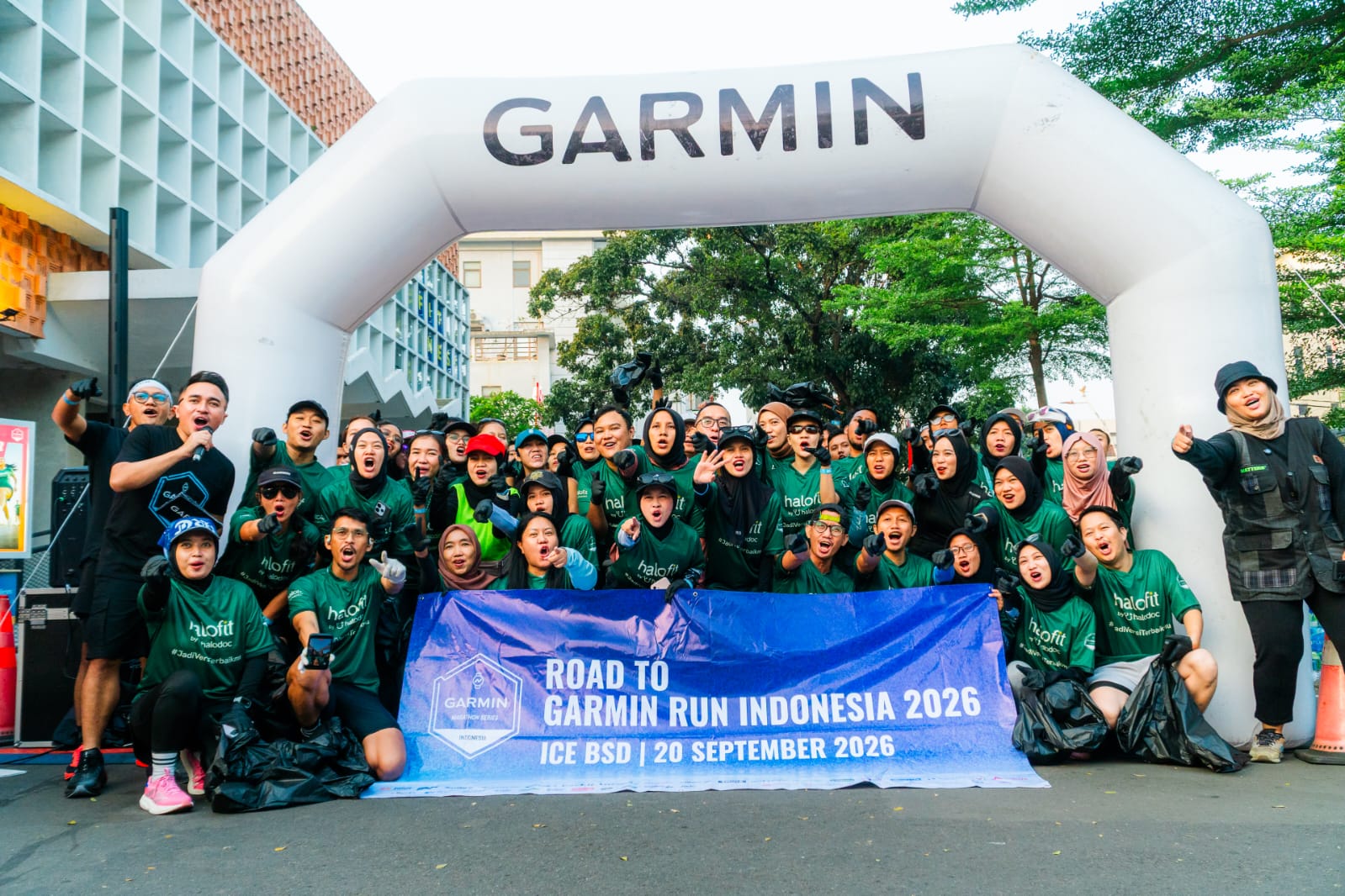 Garmin dan Matters Ubah Sampah Plogging Jadi Plakat Juara