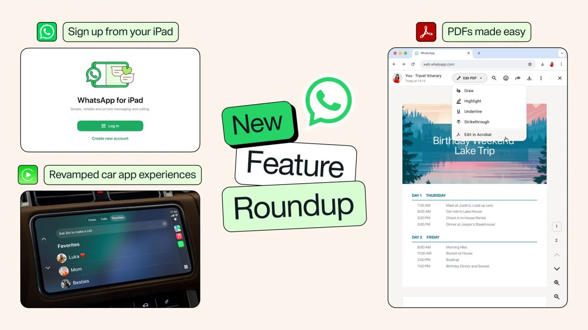Empat Fitur Baru WhatsApp Resmi Meluncur