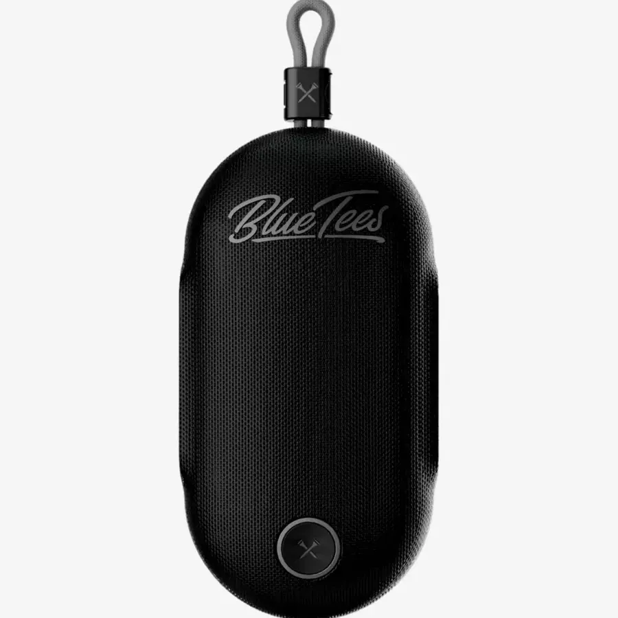 Player Go GPS Speaker, Black - Blue Tees Golf