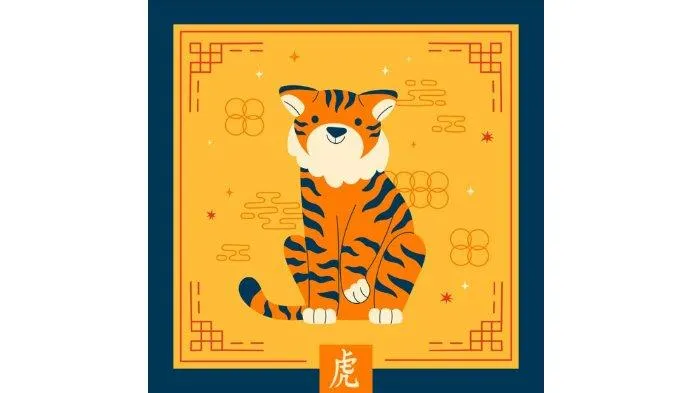 Ilustrasi Shio Macan.