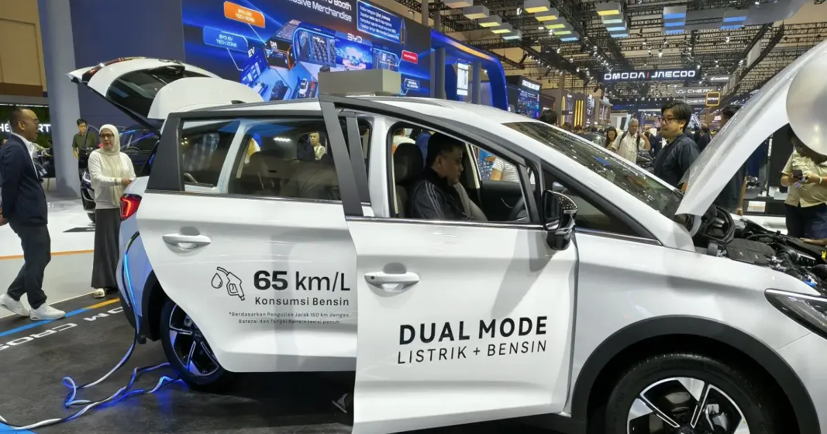 BYD Ungkap Cara Kerja Teknologi Dual Mode di M6 DM, Motor Listrik Jadi Penggerak Utama