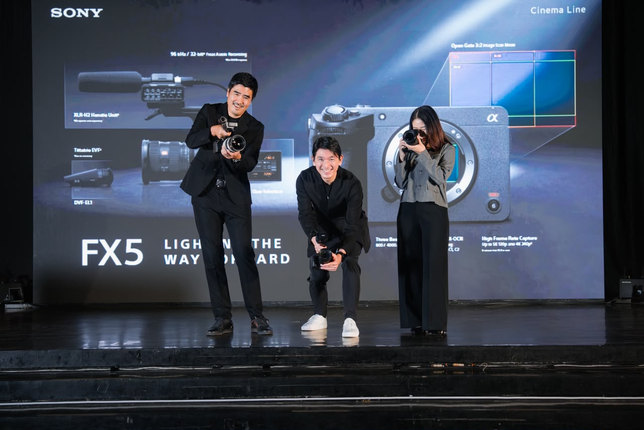 Sony FX5 Resmi Meluncur, Kamera Cinema Line dengan Perekaman Open Gate