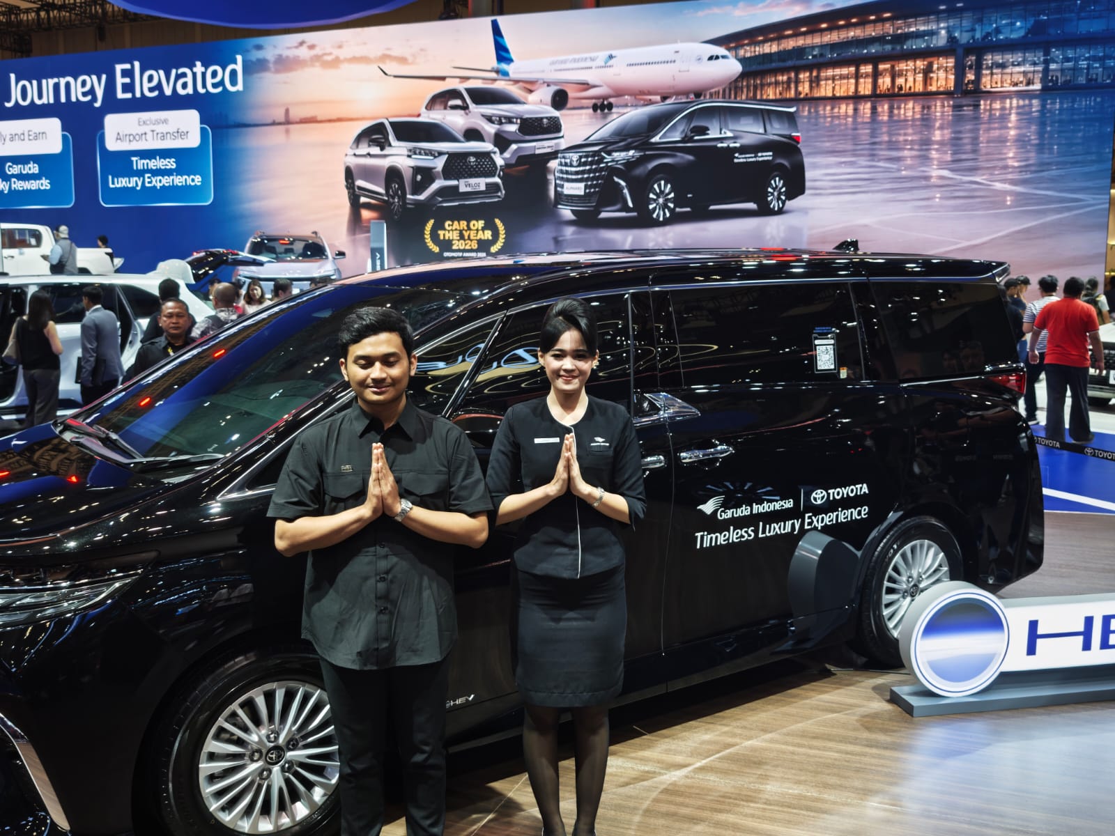 Toyota Alphard Hybrid Jadi Layanan Penjemputan Penumpang Garuda Indonesia