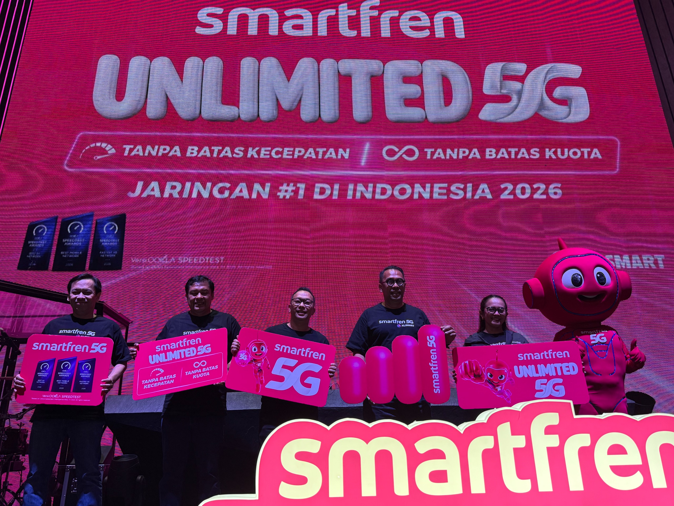 XLSMART Perkuat Jaringan 5G Medan dengan 1.000 BTS