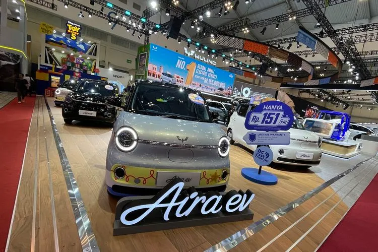 Ilustrasi Wuling Aira EV di GIIAS 2026
