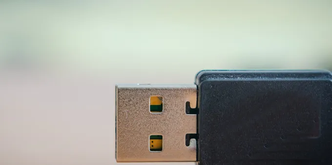 Image of Bluetooth USB adapter.