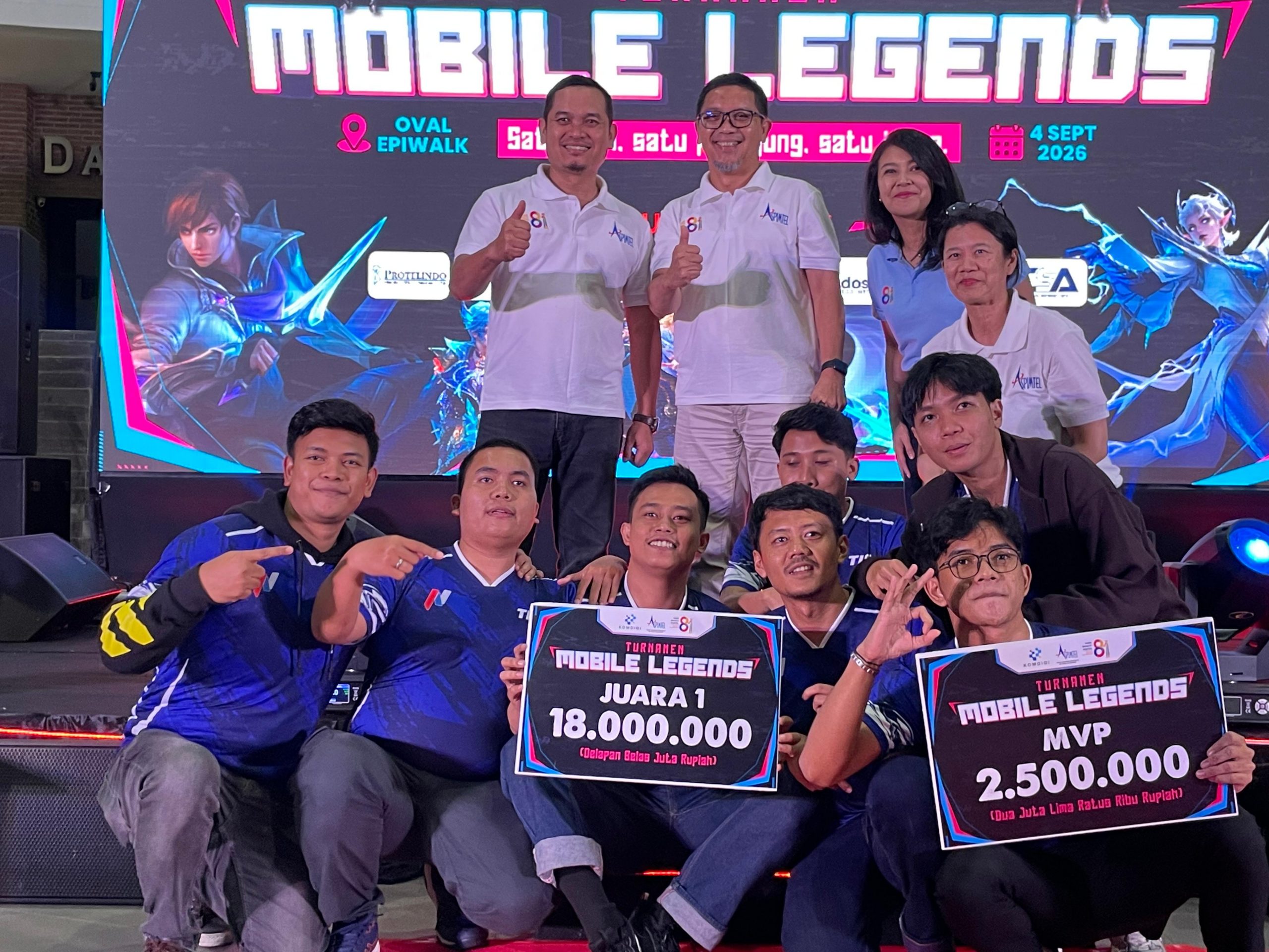 Content image for article: ASPIMTEL Gelar Turnamen Esports Mobile Legends Perdana Hari Bhakti Postel ke-81