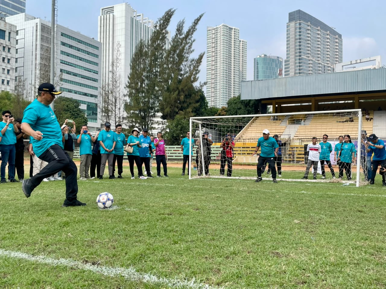 Content image for article: Turnamen Mini Soccer Menkomdigi CUP 2026 Meriahkan Hari Bhakti Postel ke-81