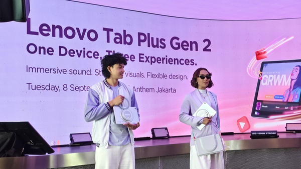 Lebih Fleksibel, Lenovo Tab Plus Gen 2 Bawa Empat Mode Kickstand