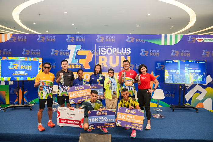 ISOPLUS Run Jakarta 2026 Sukses Diikuti Hampir 8.000 Pelari