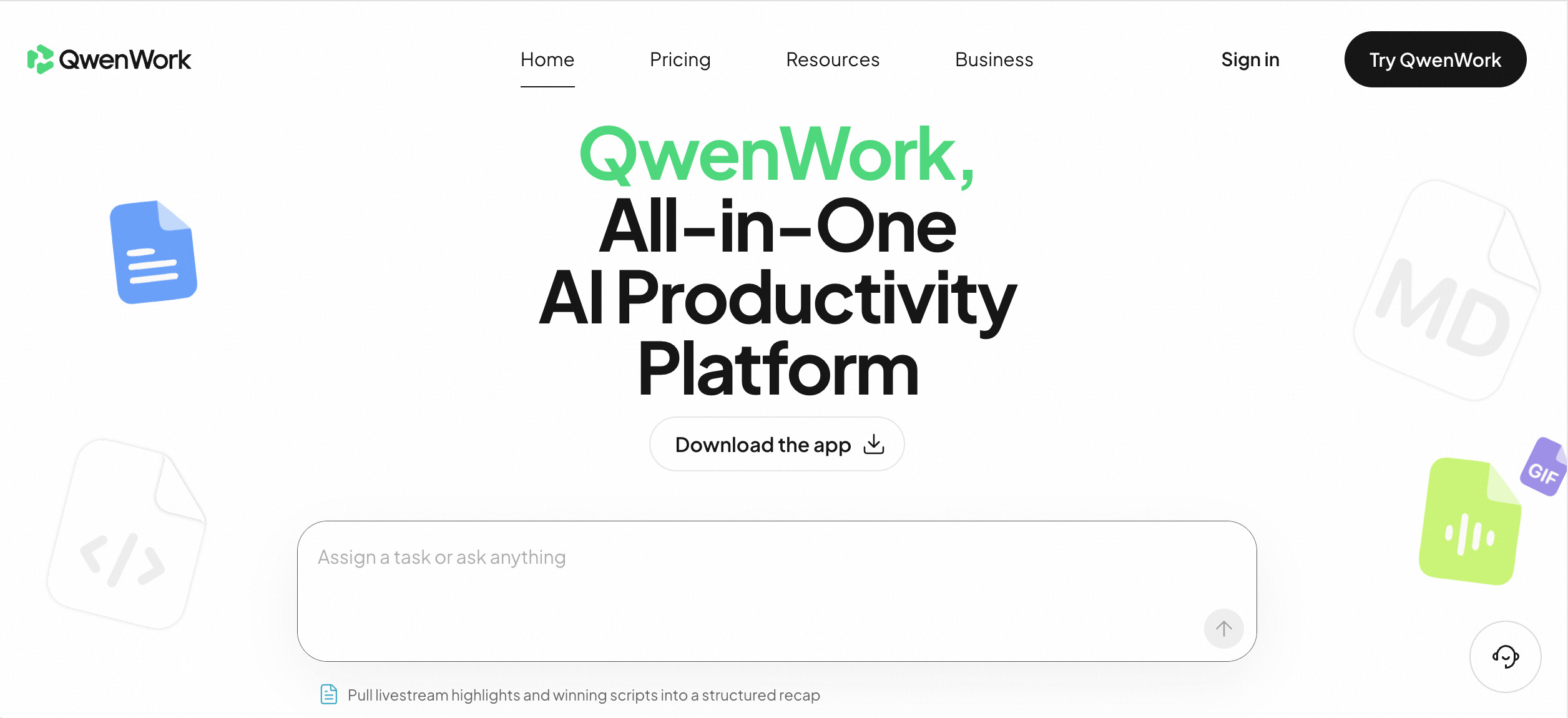 Alibaba Luncurkan QwenWork Versi Internasional untuk Pasar Global