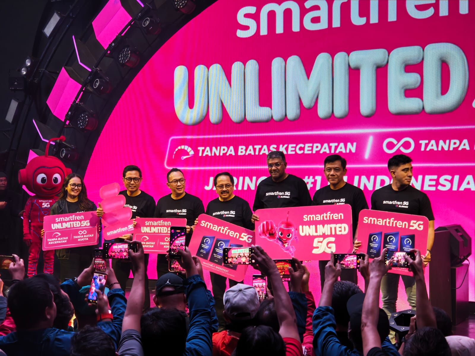 Smartfren Unlimited 5G Diperkuat di Surabaya, Kecepatan hingga 500 Mbps