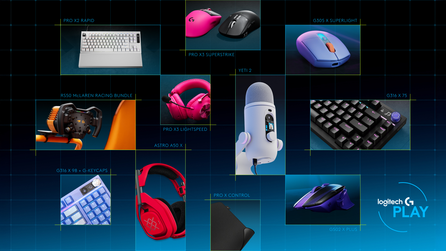 Logitech G PLAY 2026 Rilis 15 Produk Gaming Baru, Intip Inovasinya