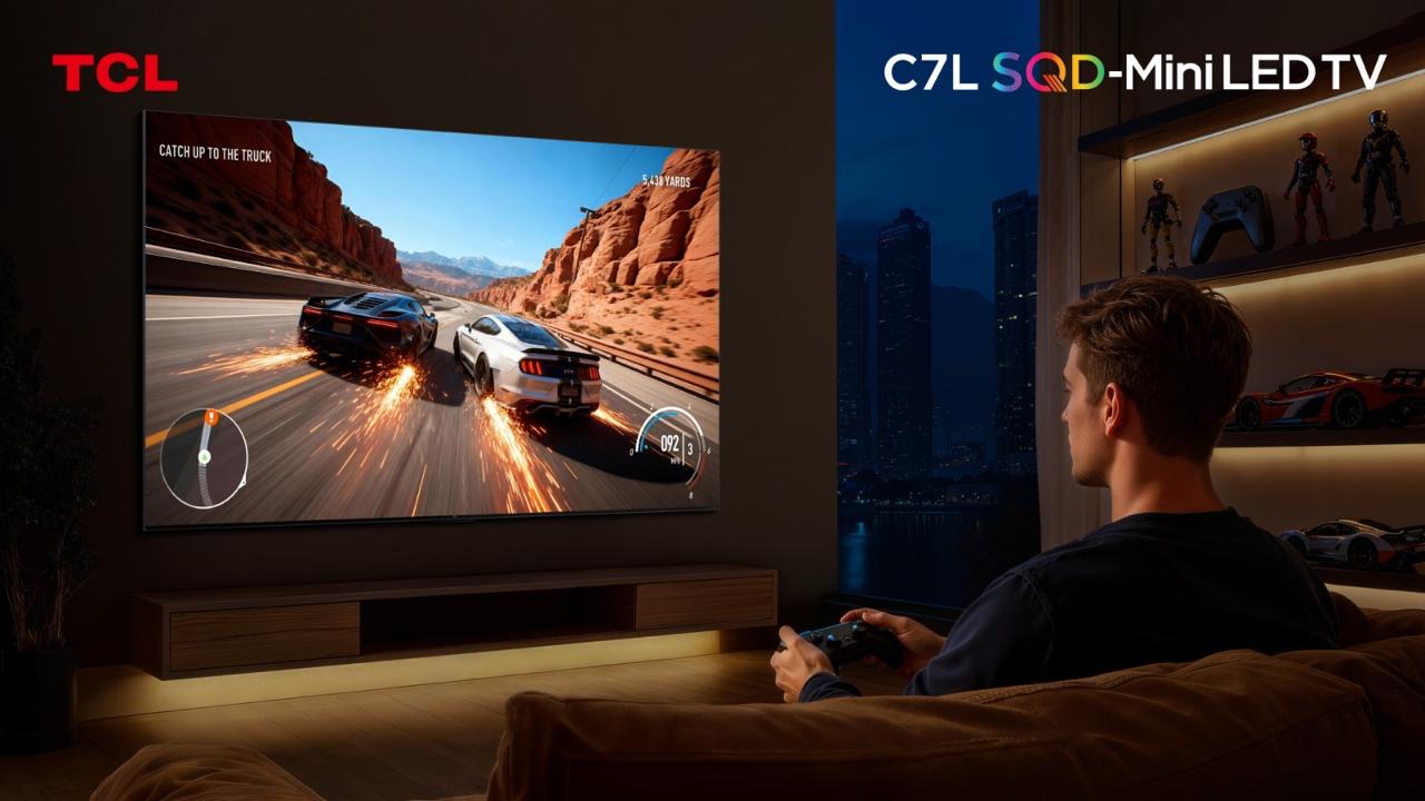 TCL C7L SQD-Mini LED TV Makin Diminati di Indonesia