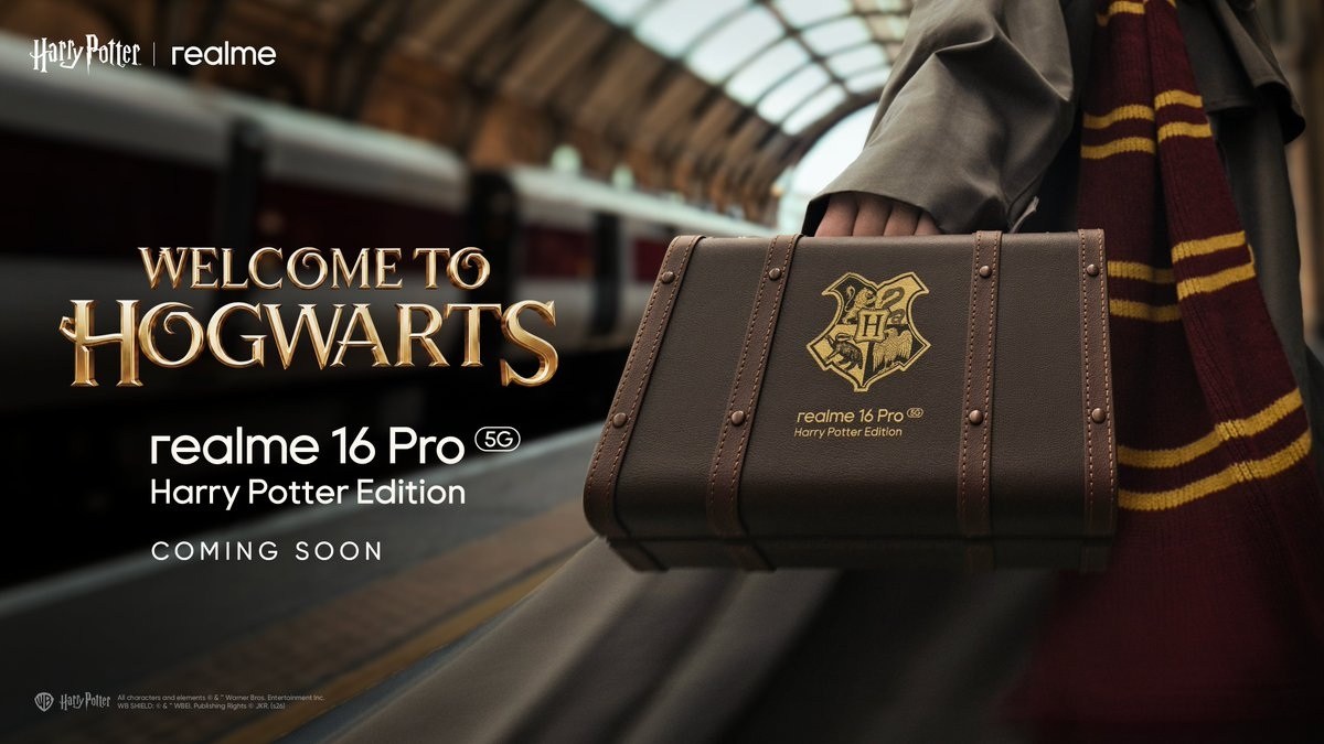Realme 16 Pro Harry Potter Edition Terungkap, Spesifikasi Gahar Dibungkus Desain Hogwarts