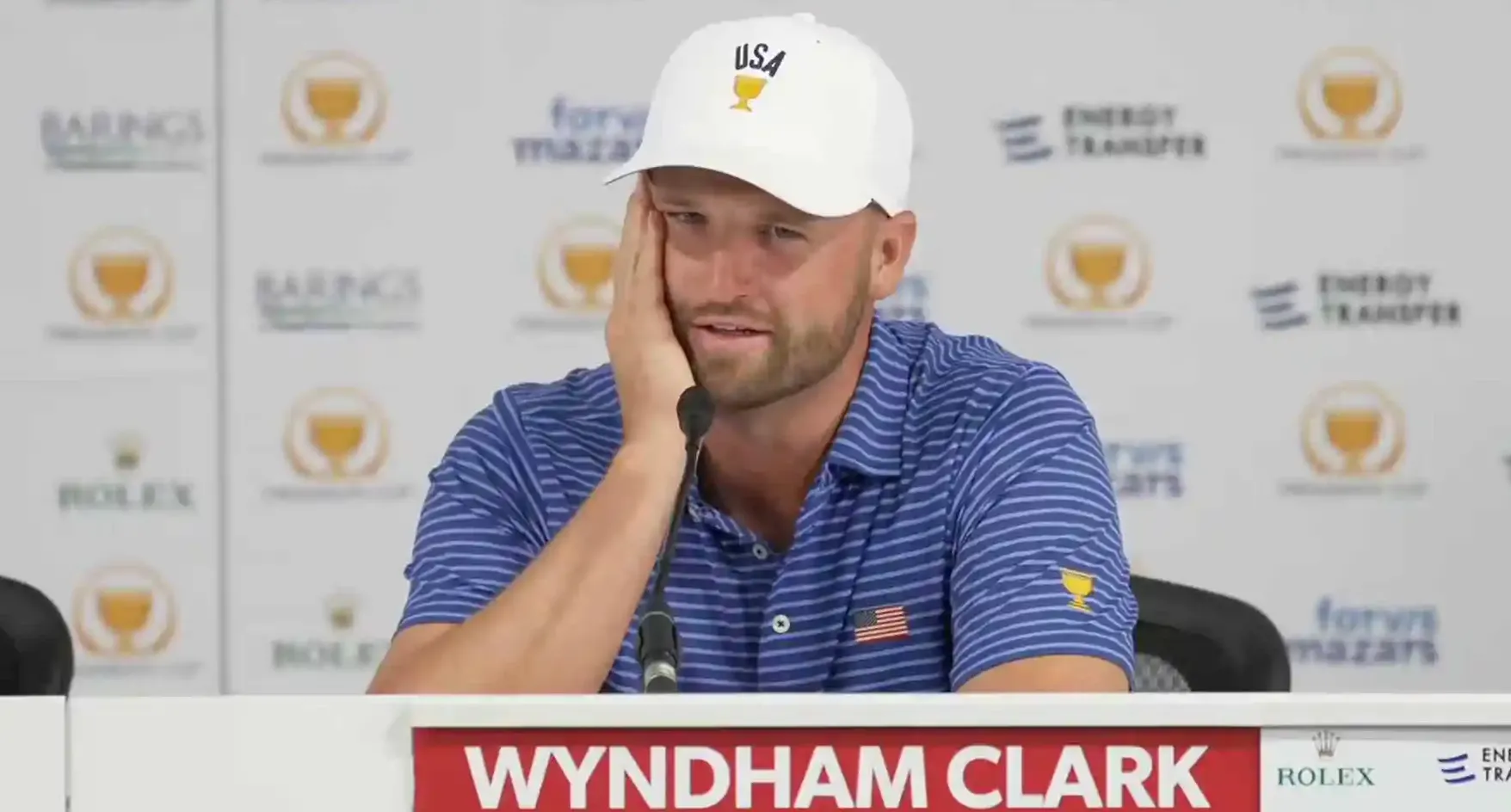 'Kind of dead out there': Wyndham Clark criticizes U.S. fans at Presidents Cup