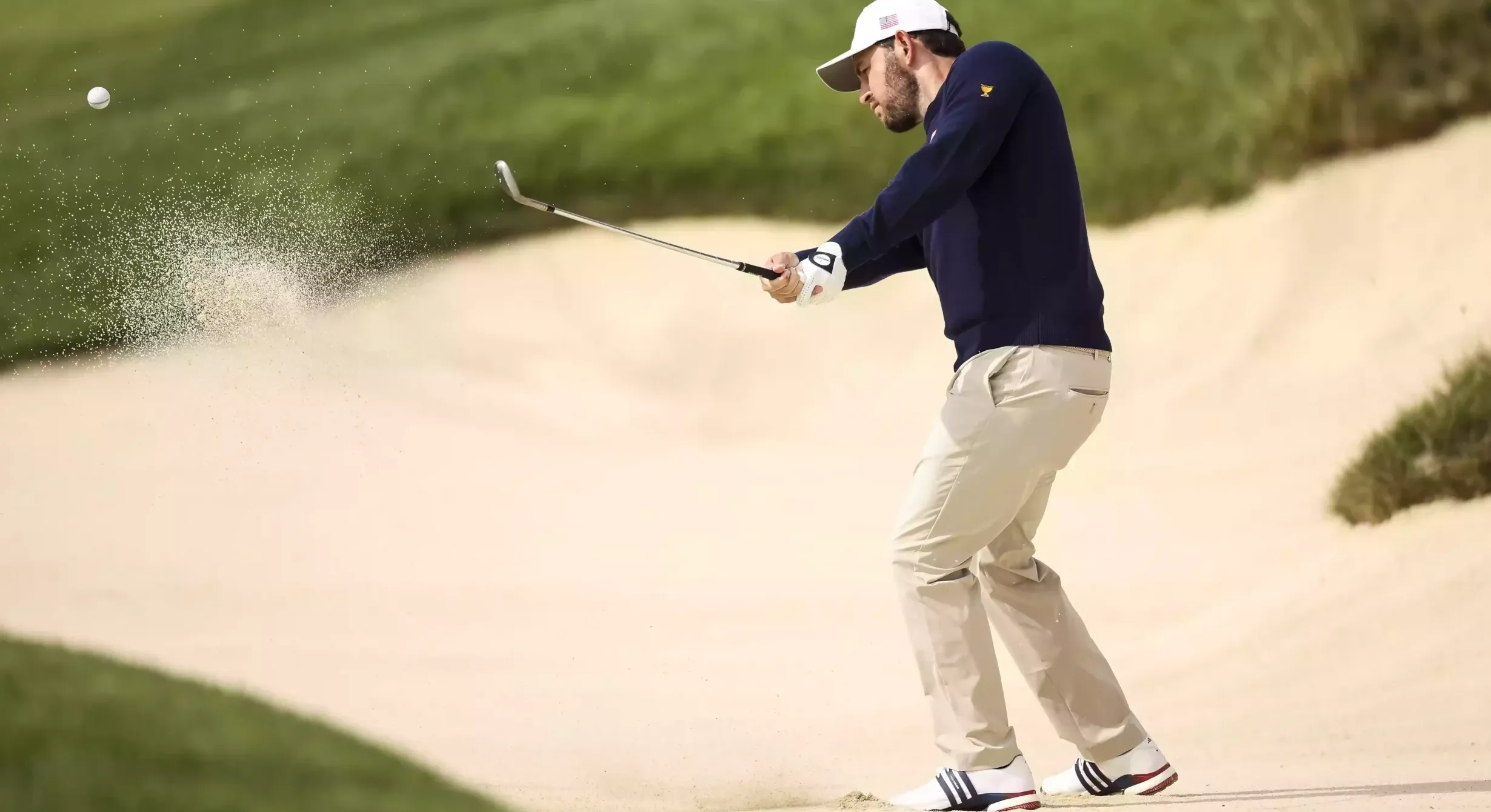 How to easily execute a longer greenside bunker shot