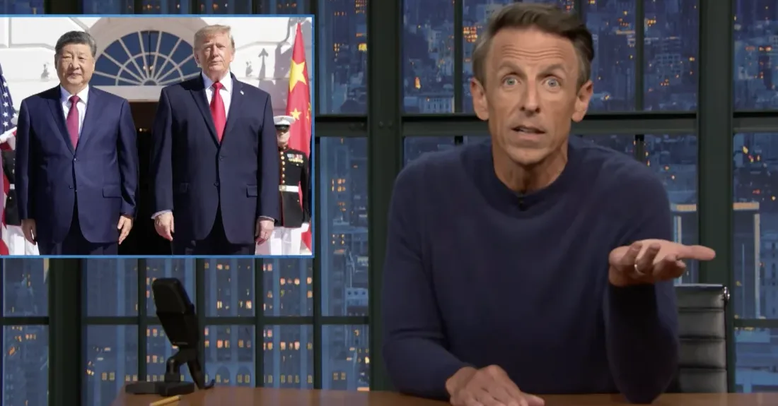 Seth Meyers Sindir Tur Ballroom Trump Saat Jamuan Xi Jinping