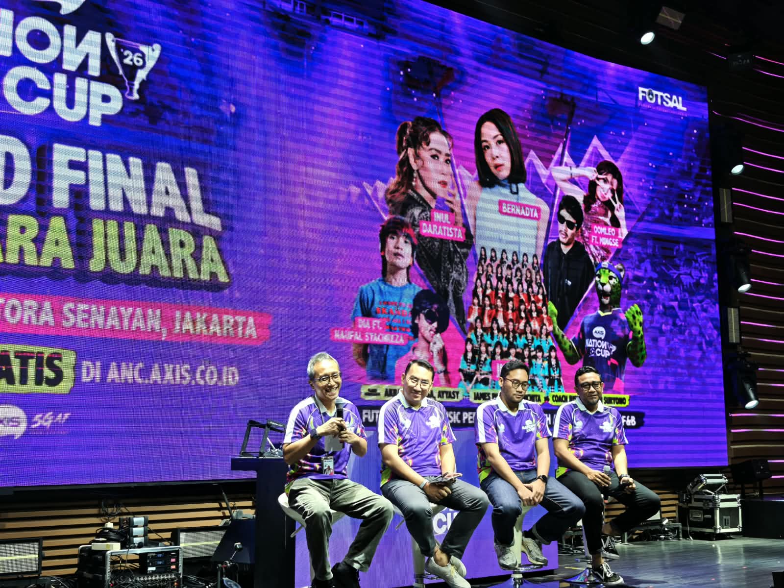 Content image for article: AXIS Nation Cup 2026: 16 Tim Sekolah Siap Rebut Juara Futsal Nasional