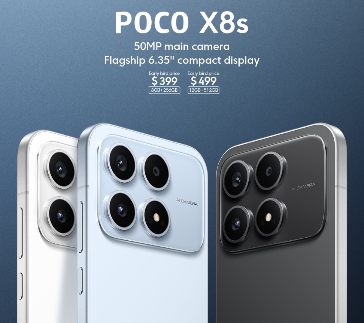 POCO X8s Gebrak Pasar Global, Bawa Kamera 50 MP dan Baterai Jumbo