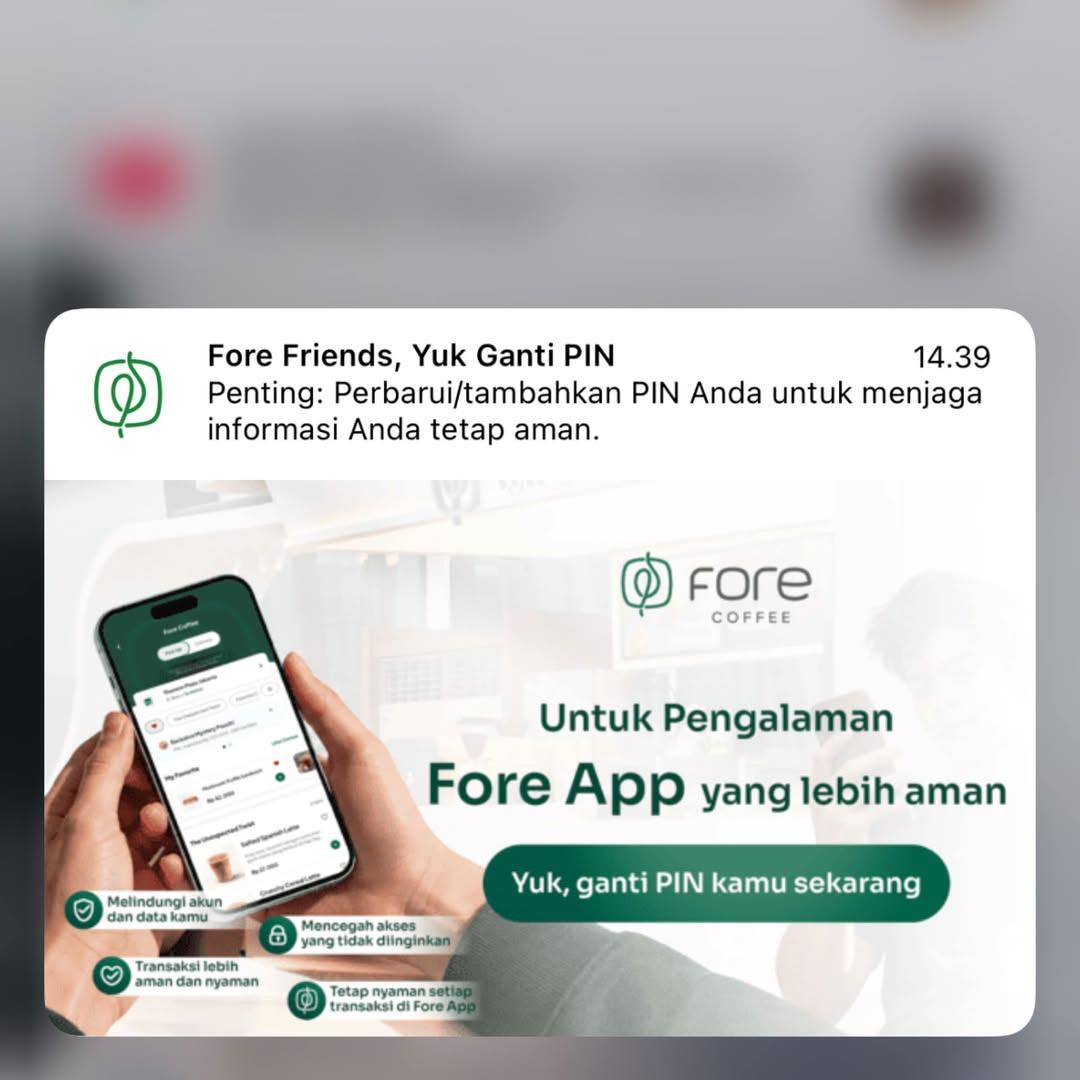 5,7 Juta Akun Pelanggan Fore Coffee Terdampak Kebocoran Data