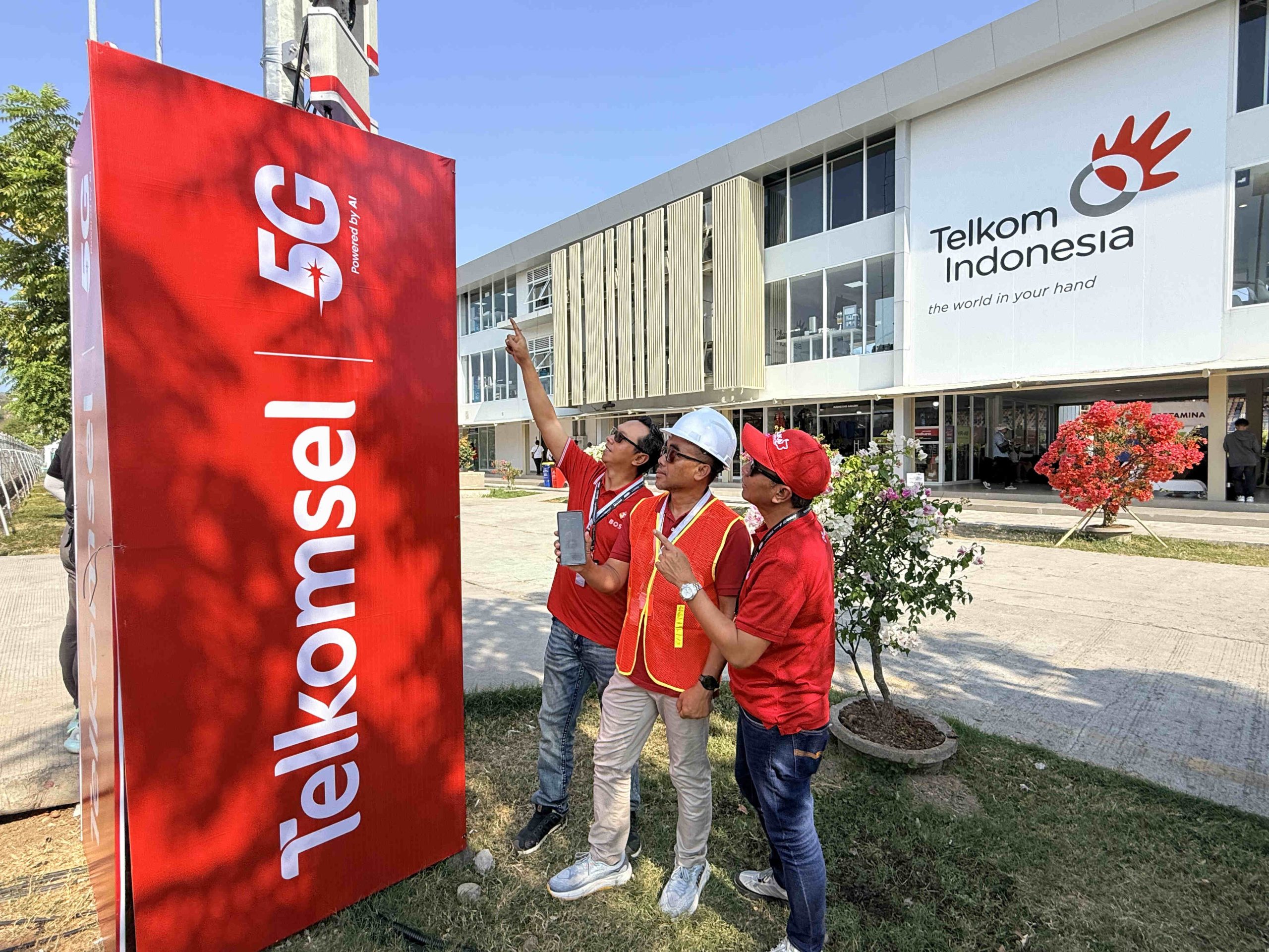 Telkomsel Siapkan Jaringan 4G dan 5G untuk MotoGP Mandalika 2026