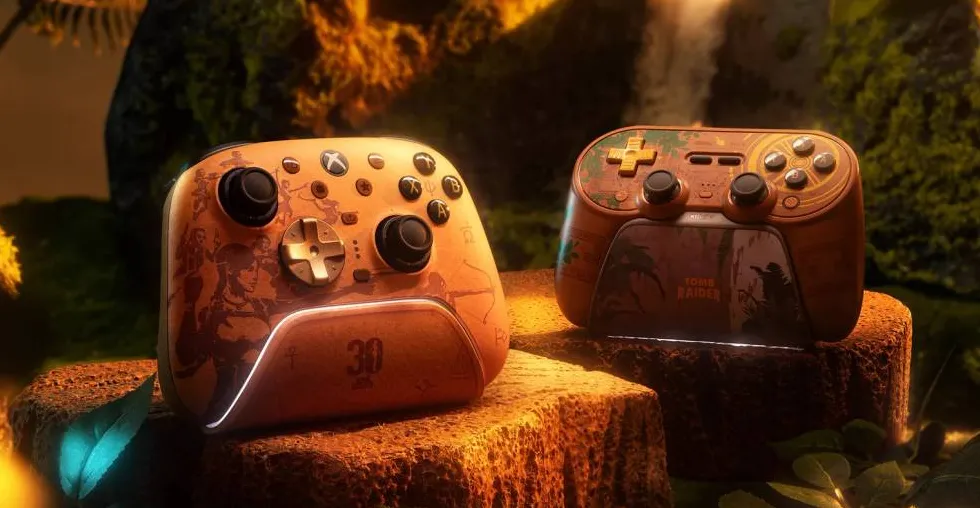 8BitDo Rilis Controller Tomb Raider 30th Anniversary Edition