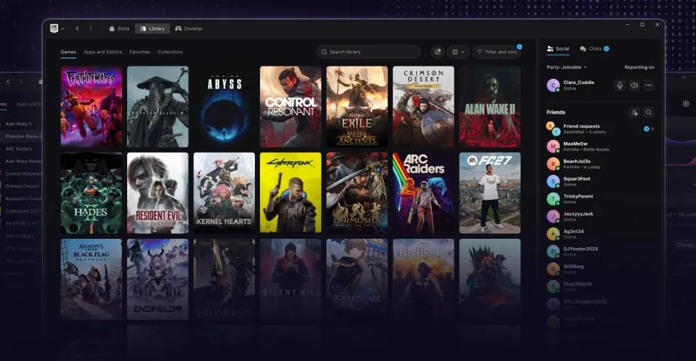 Epic Games Store Rilis Launcher Baru, Klaim Lebih Cepat dari Steam