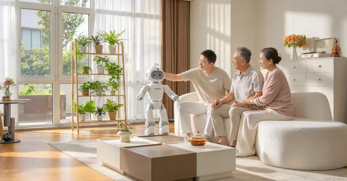Chery dan AiMOGA Resmi Rilis Robot Humanoid Mobo, Siap Masuk Rumah
