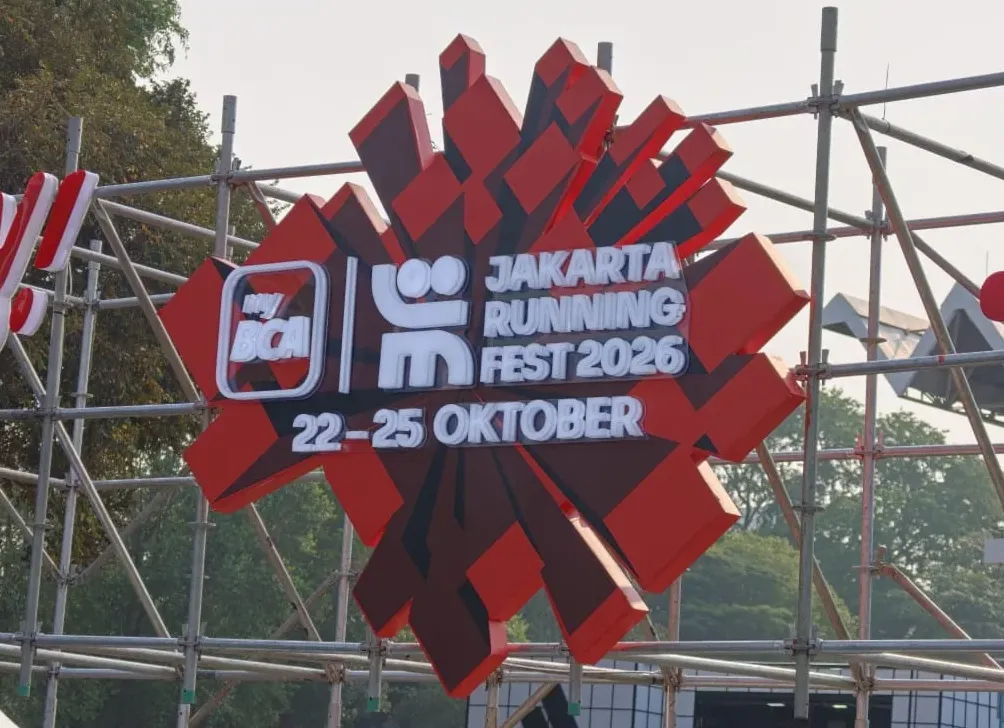 Pelari JRF 2026 Terobos Barikade Cut-Off Time, Petugas Kewalahan
