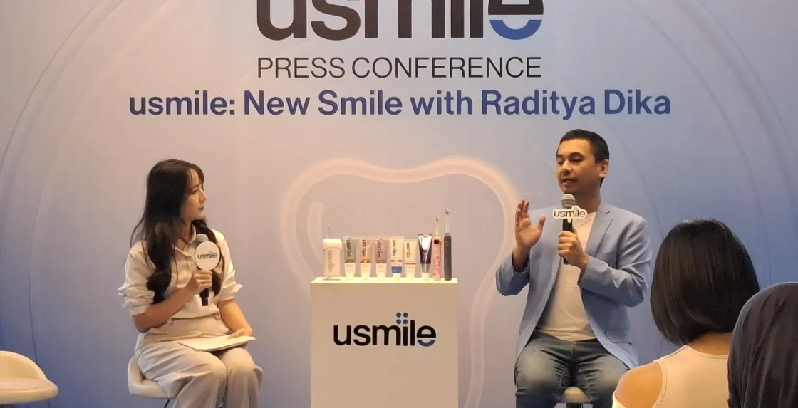 Raditya Dika Jadi Brand Ambassador usmile, Soroti Kesehatan Gigi